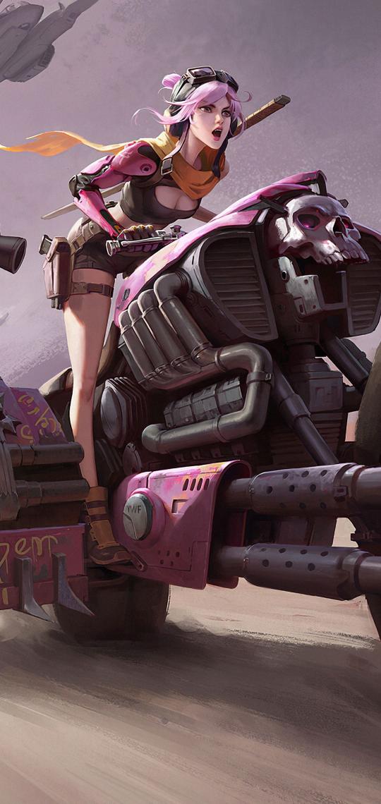 Cyberpunk Rider - Related OpersCraft wallpaper