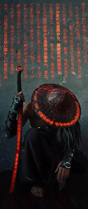 Cyberpunk Ronin Warrior - Related OpersCraft wallpaper