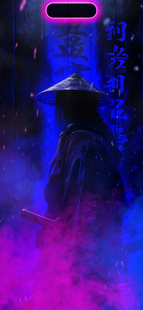 Cyberpunk Samurai Aura - Related OpersCraft wallpaper