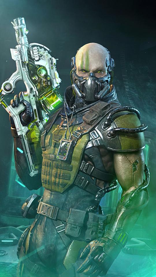 Cyberpunk Soldier - Related OpersCraft wallpaper