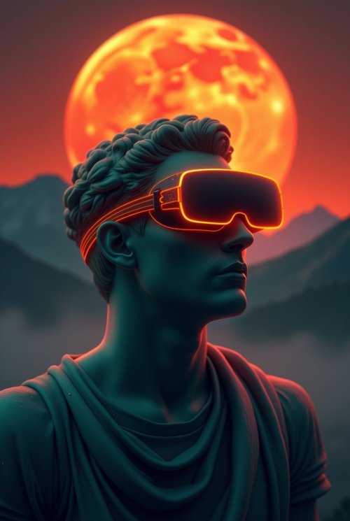 Cyberpunk Statue VR - Related OpersCraft wallpaper