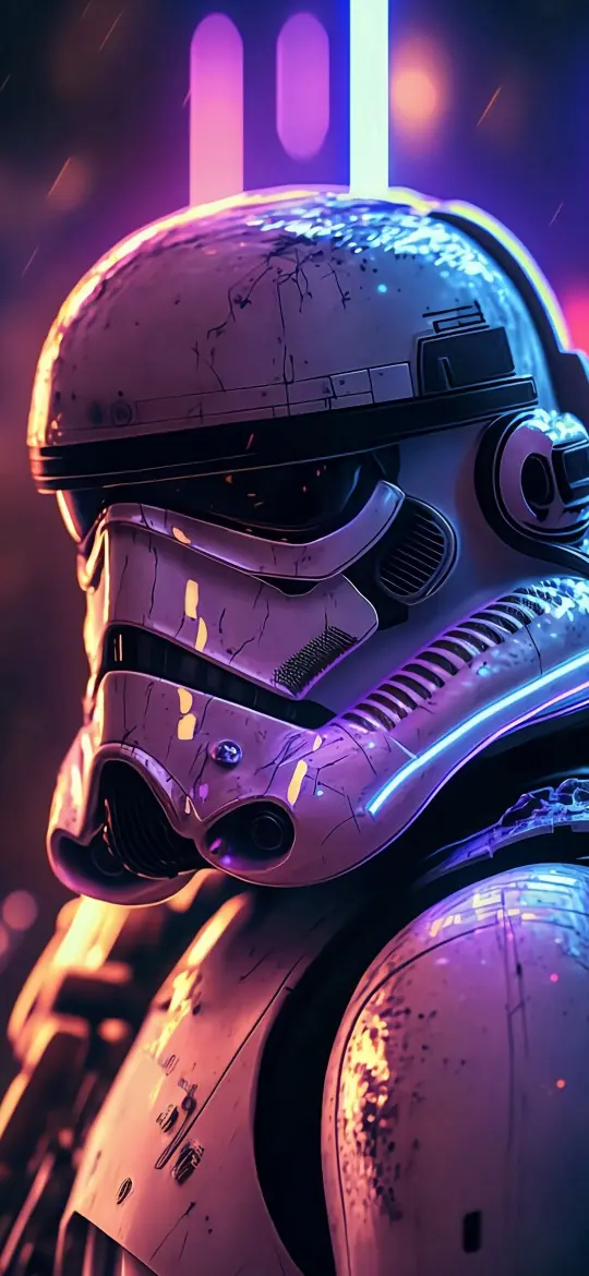 Cyberpunk Stormtrooper Portrait - Related OpersCraft wallpaper