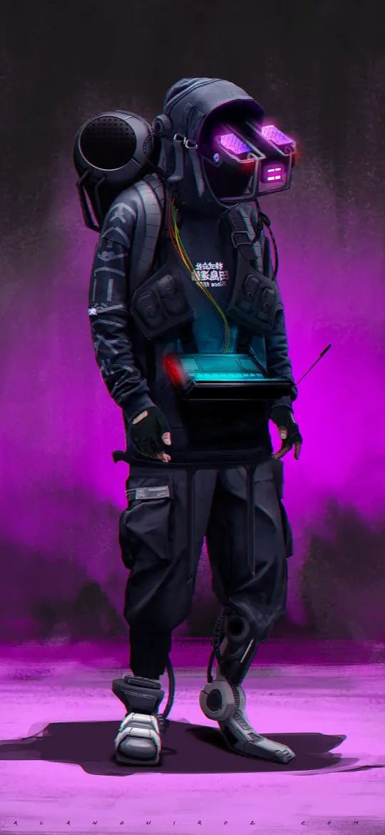 Cyberpunk Techwear Outfit - Related OpersCraft wallpaper