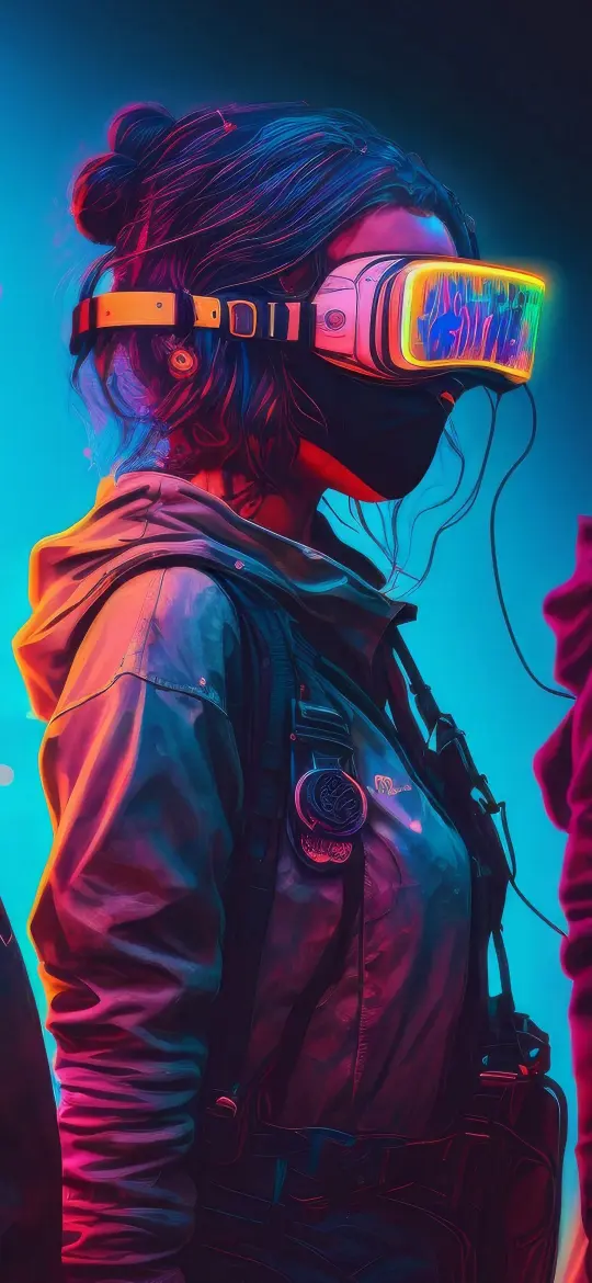 Cyberpunk VR Immersion - Related Desktop & Laptop wallpaper