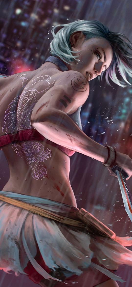 Cyberpunk Warrior Woman - Related OpersCraft wallpaper