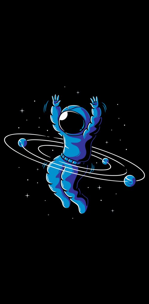 Dancing Astronaut in Space