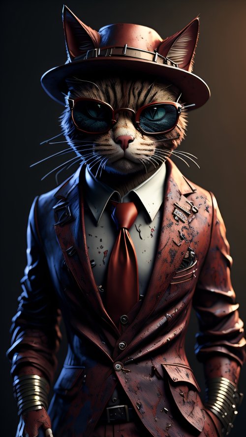 Dapper Cat Gentleman