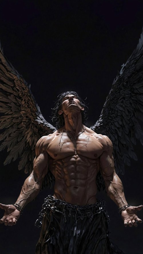 Dark Angelic Warrior
