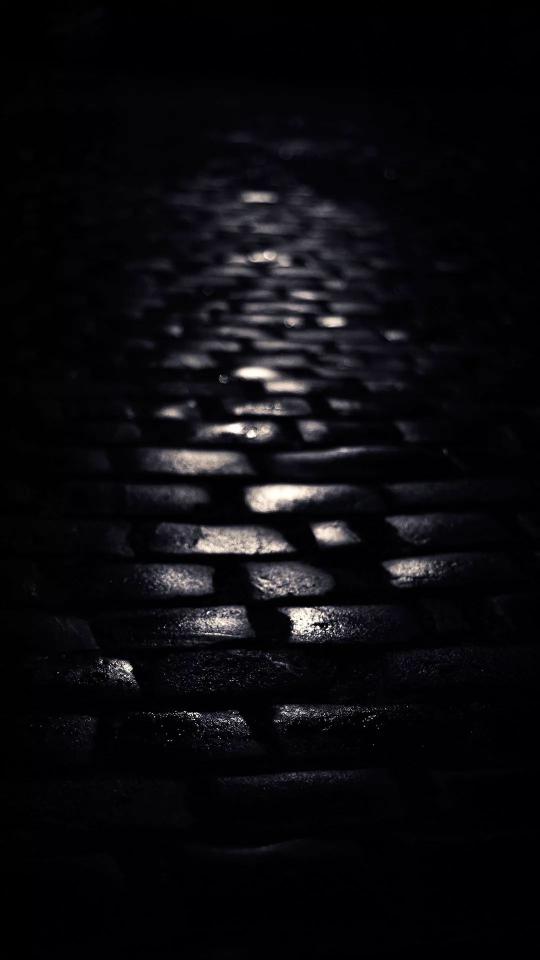 Dark Cobblestone Path - Related Darkify wallpaper