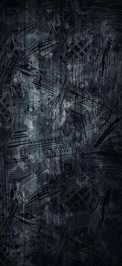 Dark Mechanical Collage