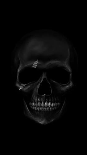 Dark Skull Portrait - Related Darkify wallpaper