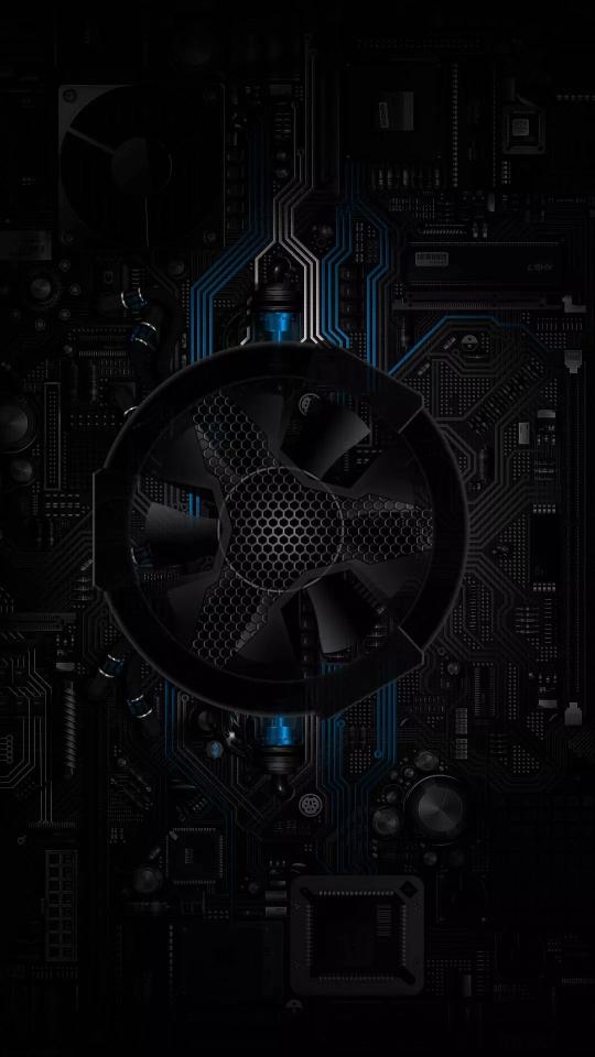 Dark Tech Circuitry