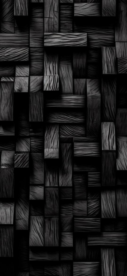 Dark Textured Block Pattern - Related OpersCraft wallpaper