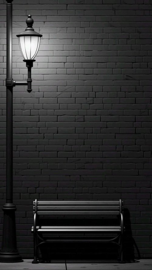 Dark Urban Bench