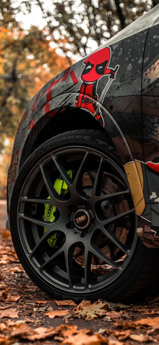 Deadpool Car Wheel - Related OpersCraft wallpaper
