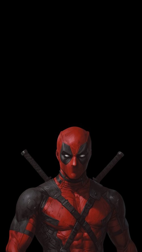 Deadpool Intense Portrait