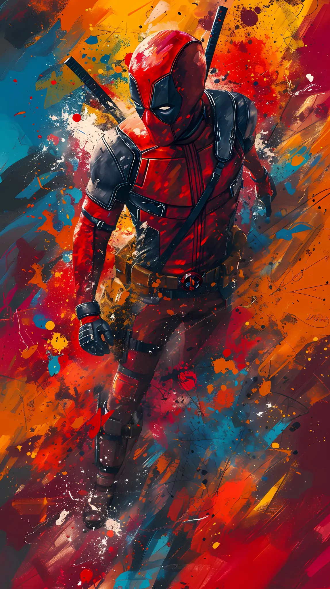 Deadpool Splash Art