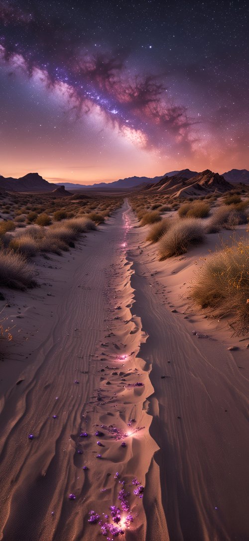 Desert Milky Way Path