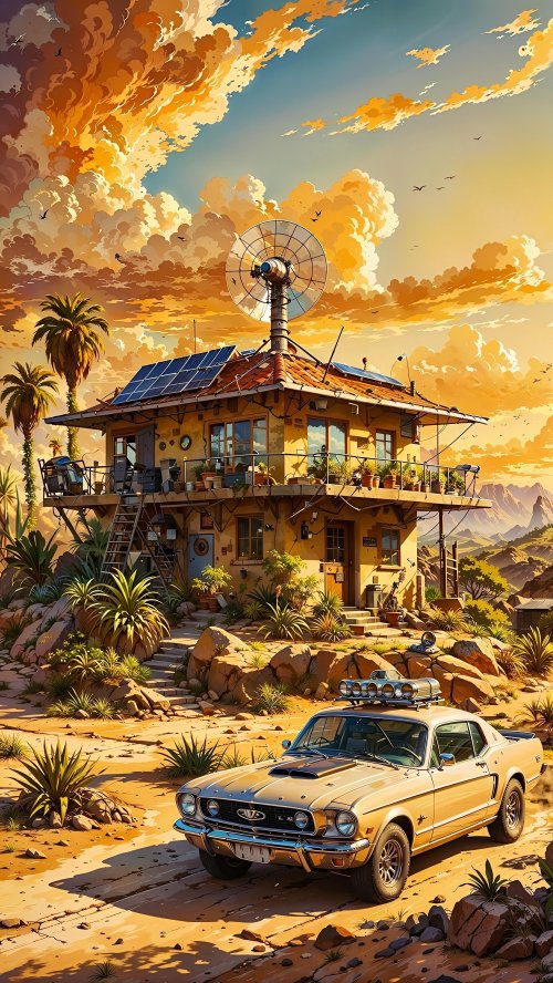 Desert Oasis Hideout