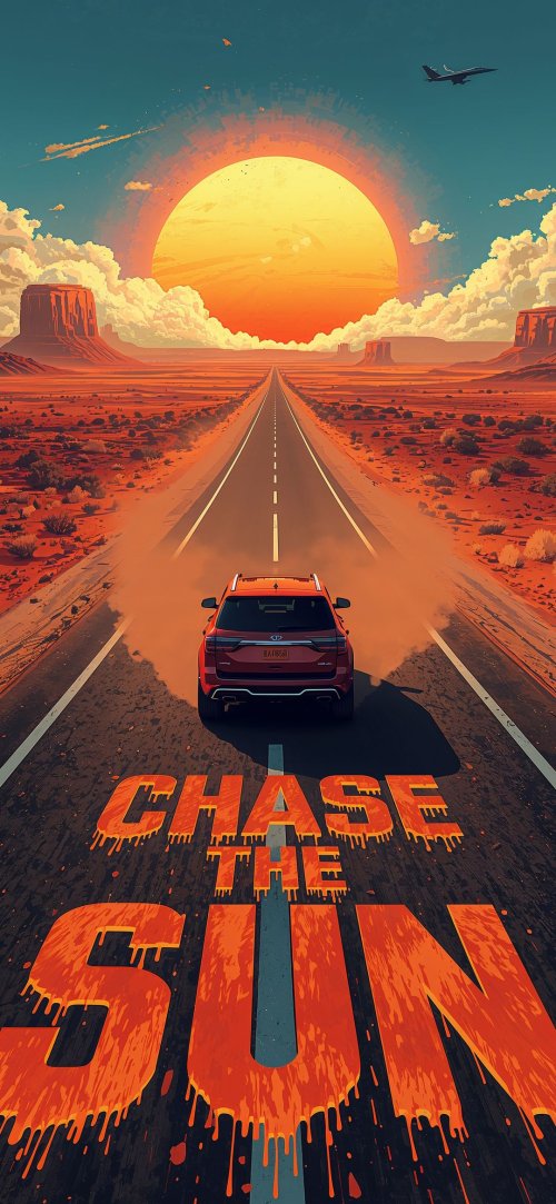 Desert Road Trip - Related Darkify wallpaper