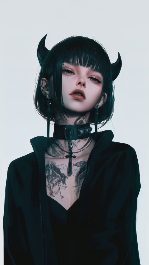 Devil Girl Aesthetic - Related OpersCraft wallpaper