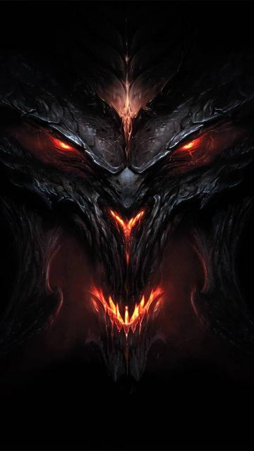Diablo's Fiery Gaze - Related OpersCraft wallpaper