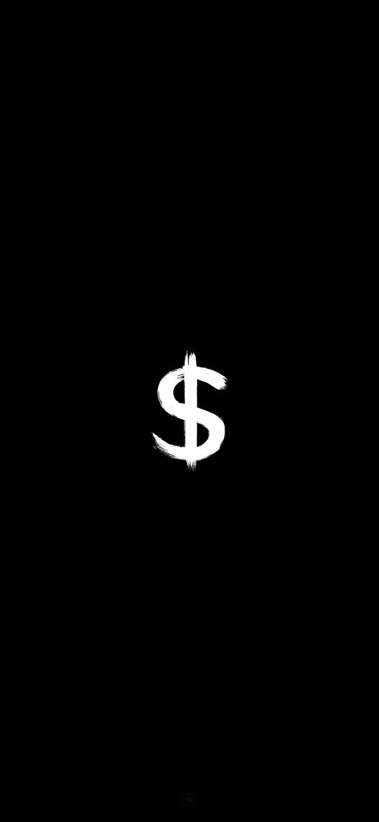 Dollar Sign Brushstroke - ghetto Wallpaper