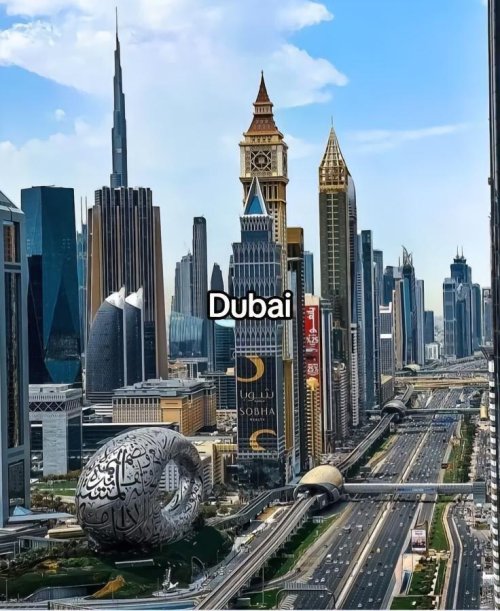 Dubai Cityscape View - Related OpersCraft wallpaper