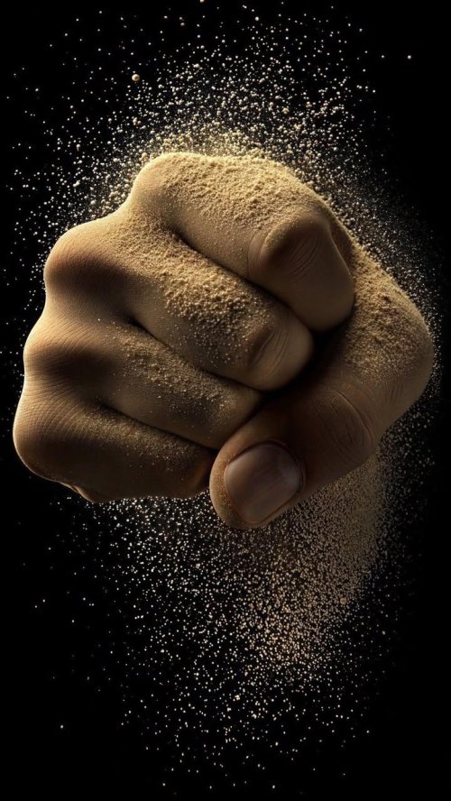 Dusty Fist on Black - Related OpersCraft wallpaper