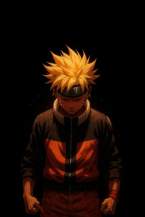 Naruto Uzumaki Dark Portrait - Related Darkify wallpaper