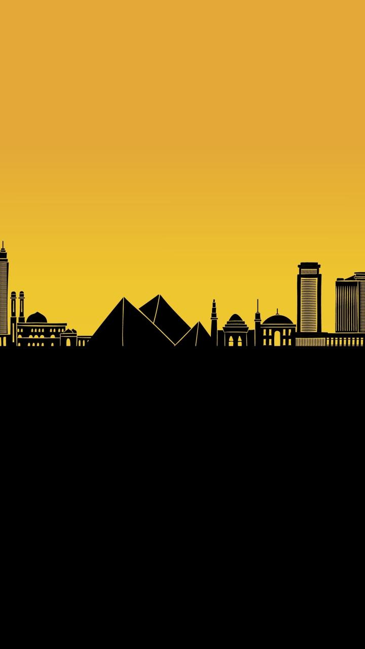 Egyptian Skyline Silhouette - Related OpersCraft wallpaper