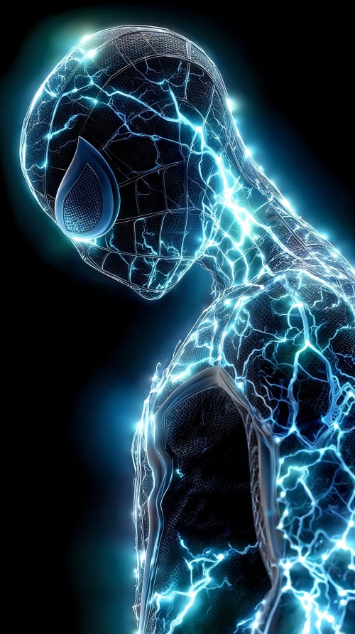 Electric Spider-Man Aura