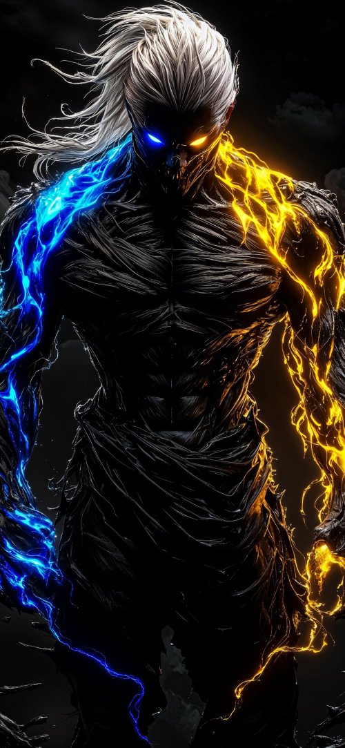 Electric Warrior Portrait