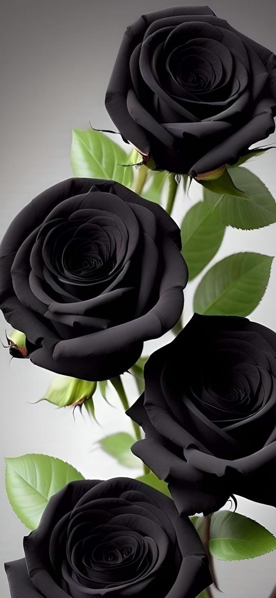 Elegant Black Roses - Related OpersCraft wallpaper