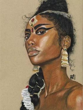 Elegant Indian Portrait - Related OpersCraft wallpaper