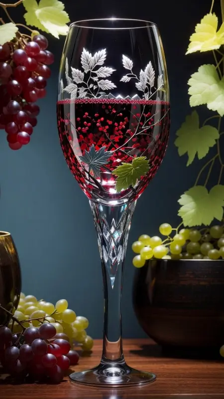 Elegant Wine Glass Still - Related OpersCraft wallpaper