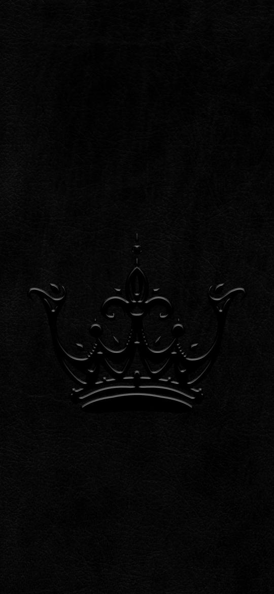 Embossed Black Crown - Related OpersCraft wallpaper