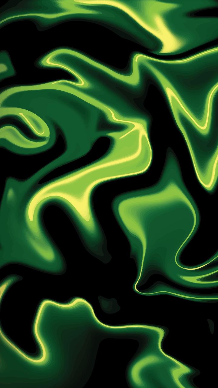 Emerald Fluid Abstract - Related OpersCraft wallpaper