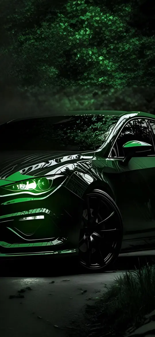 Emerald Green Sports Car - Related OpersCraft wallpaper