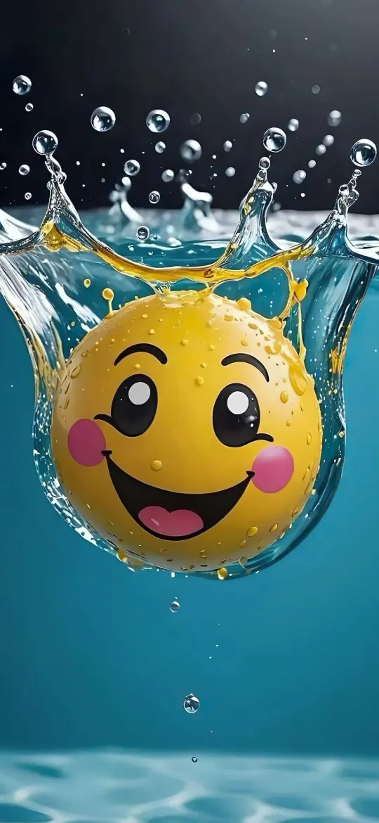 Emoji Water Splash Fun - Related OpersCraft wallpaper