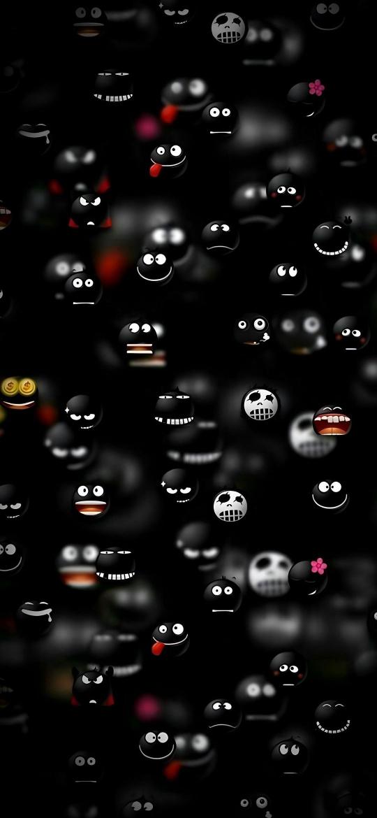 Emoticon Black Background - Related OpersCraft wallpaper