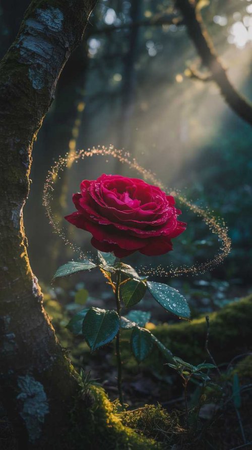 Enchanted Forest Rose - Related OpersCraft wallpaper