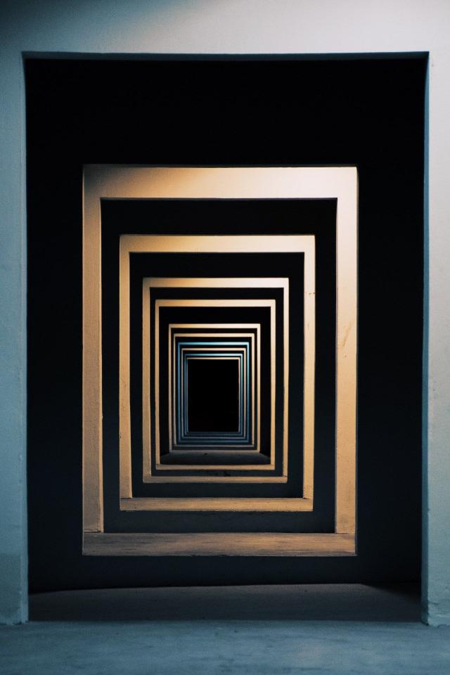 Endless Square Tunnel - Related OpersCraft wallpaper