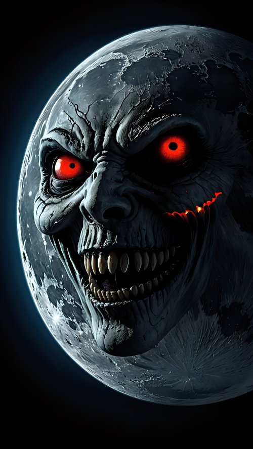 Evil Moon Face - Related OpersCraft wallpaper