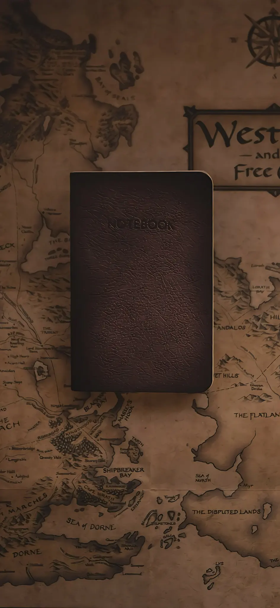 Fantasy Map and Notebook - Related OpersCraft wallpaper