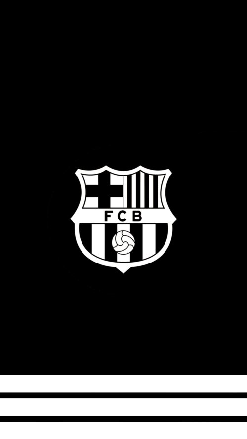 FC Barcelona Monochrome Crest - Related OpersCraft wallpaper