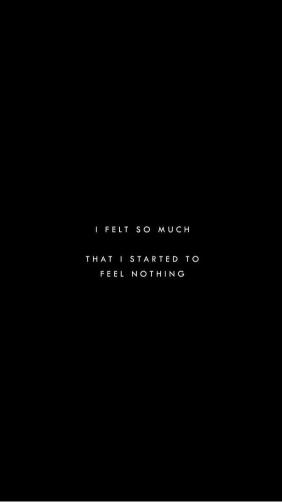 Feeling Nothing Quote - Related OpersCraft wallpaper