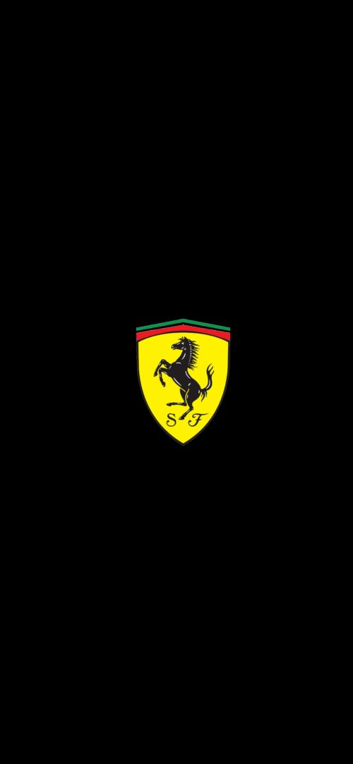 Ferrari Logo Black - Related OpersCraft wallpaper