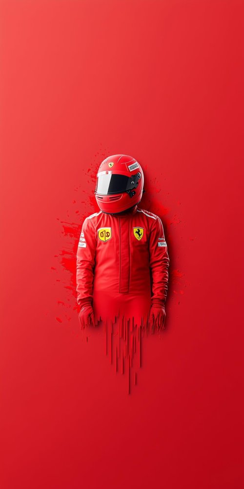 Ferrari_Racing_Suit_Helmet - Related OpersCraft wallpaper