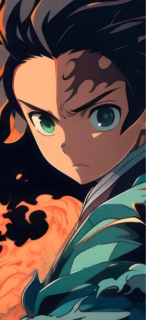 Fierce Anime Warrior - Related Darkify wallpaper